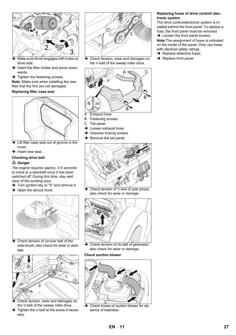 Karcher KM 90-60 R P User Manual | Page 27 / 392