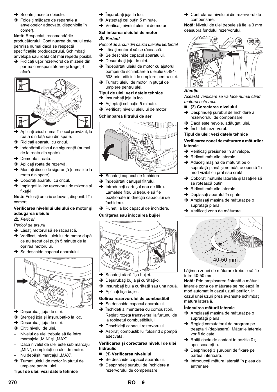 Karcher KM 90-60 R P User Manual | Page 270 / 392