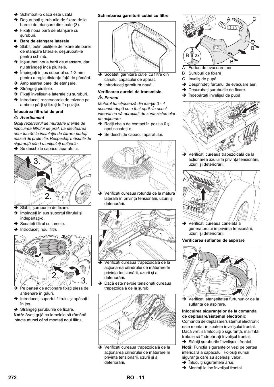 Karcher KM 90-60 R P User Manual | Page 272 / 392