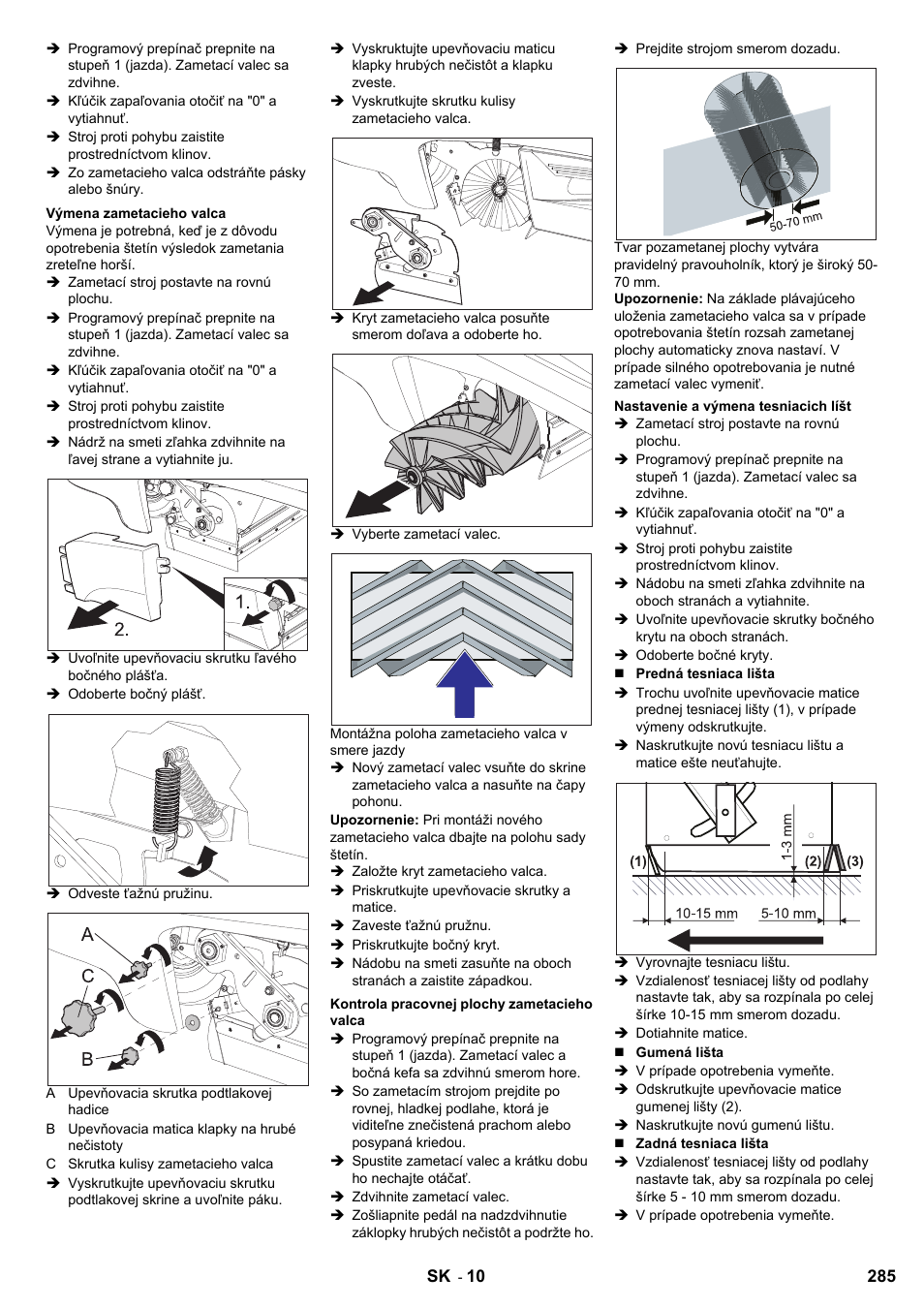 Karcher KM 90-60 R P User Manual | Page 285 / 392