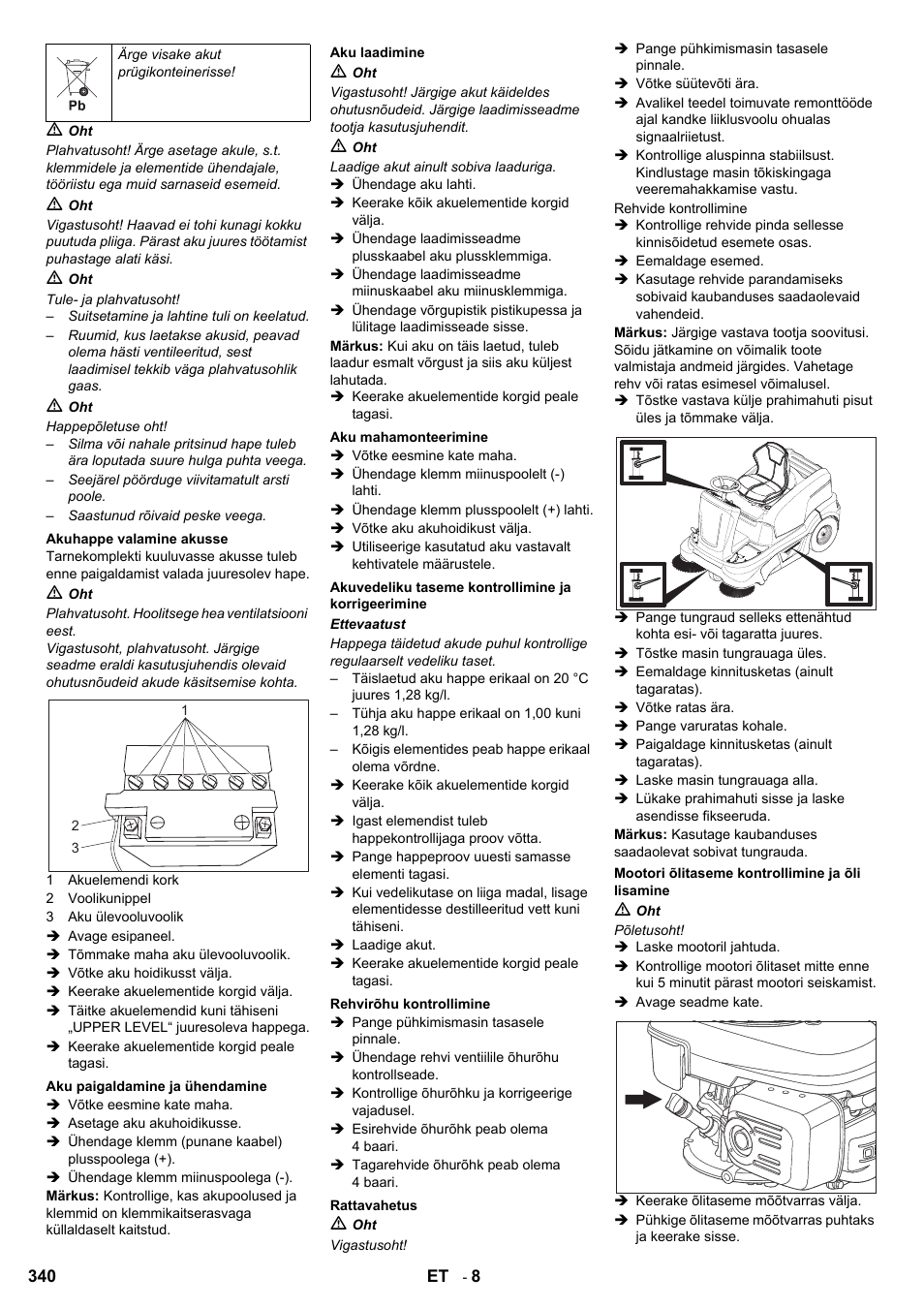 Karcher KM 90-60 R P User Manual | Page 340 / 392
