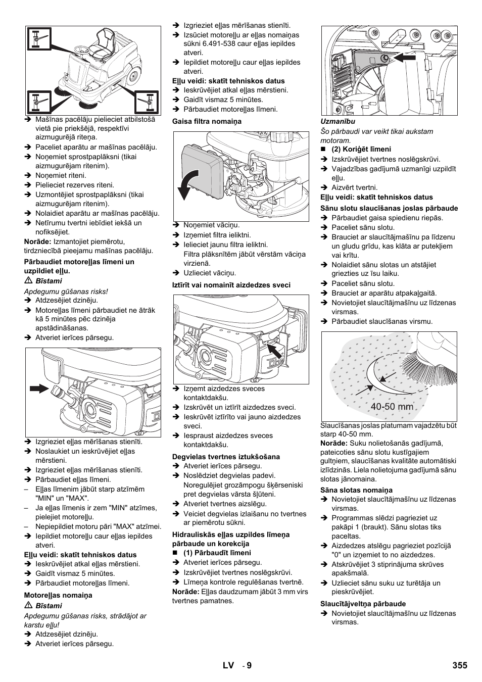 Karcher KM 90-60 R P User Manual | Page 355 / 392