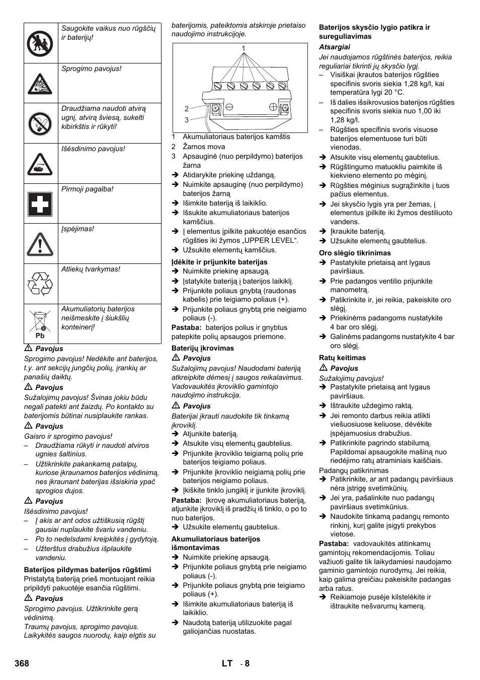 Karcher KM 90-60 R P User Manual | Page 368 / 392