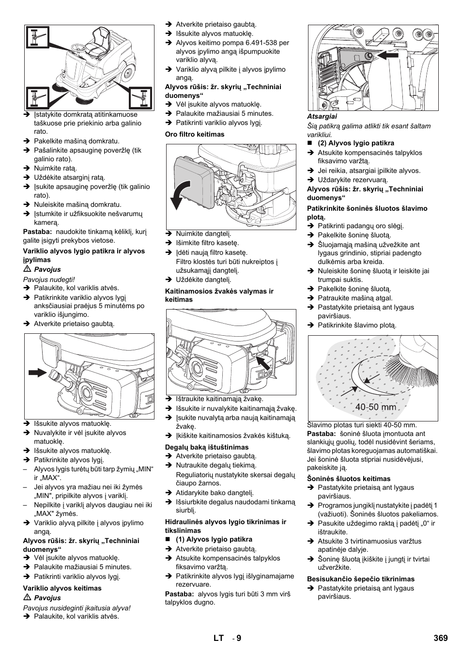 Karcher KM 90-60 R P User Manual | Page 369 / 392