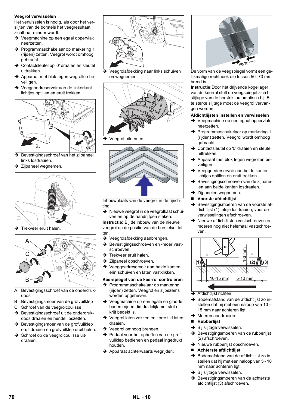 Karcher KM 90-60 R P User Manual | Page 70 / 392