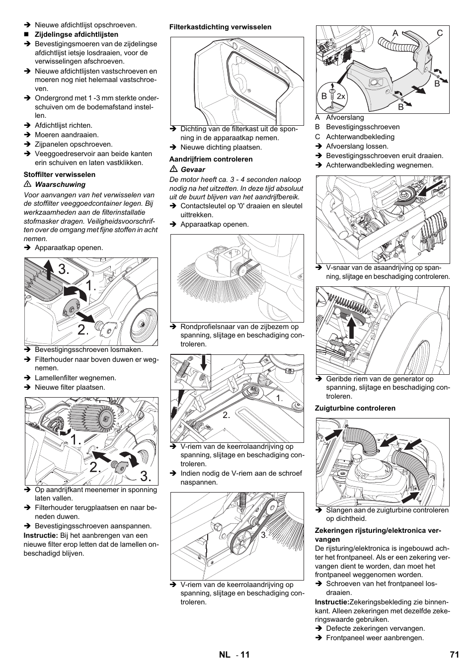 Karcher KM 90-60 R P User Manual | Page 71 / 392