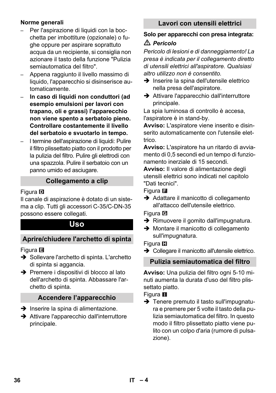 Karcher NT 14-1 Ap Te Adv L User Manual | Page 36 / 248