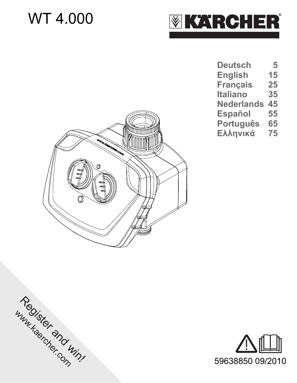 Karcher Centralina irrigazione WT 4-000 User Manual | 86 pages