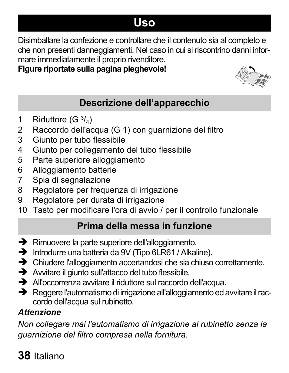 Karcher Centralina irrigazione WT 4-000 User Manual | Page 38 / 86