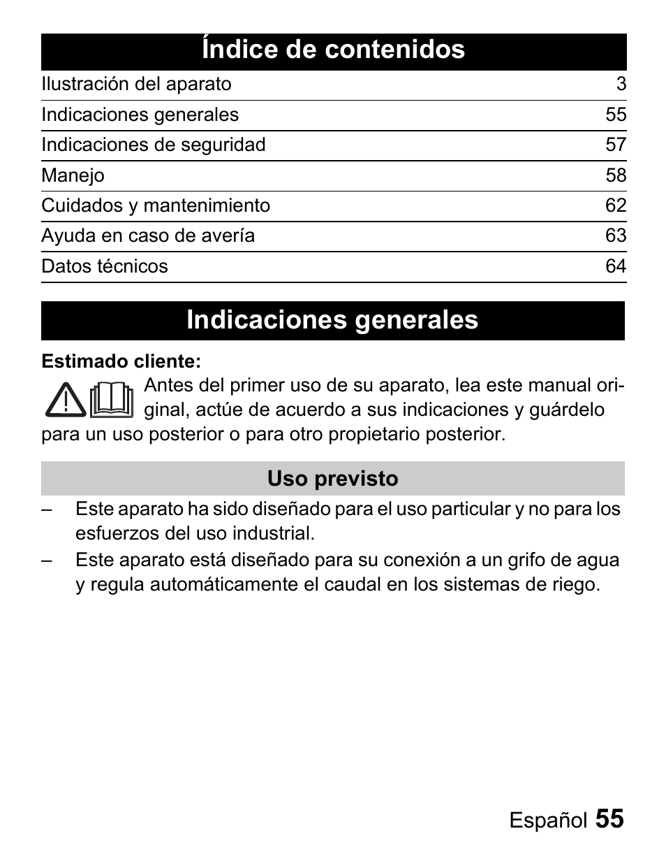 Karcher Centralina irrigazione WT 4-000 User Manual | Page 55 / 86