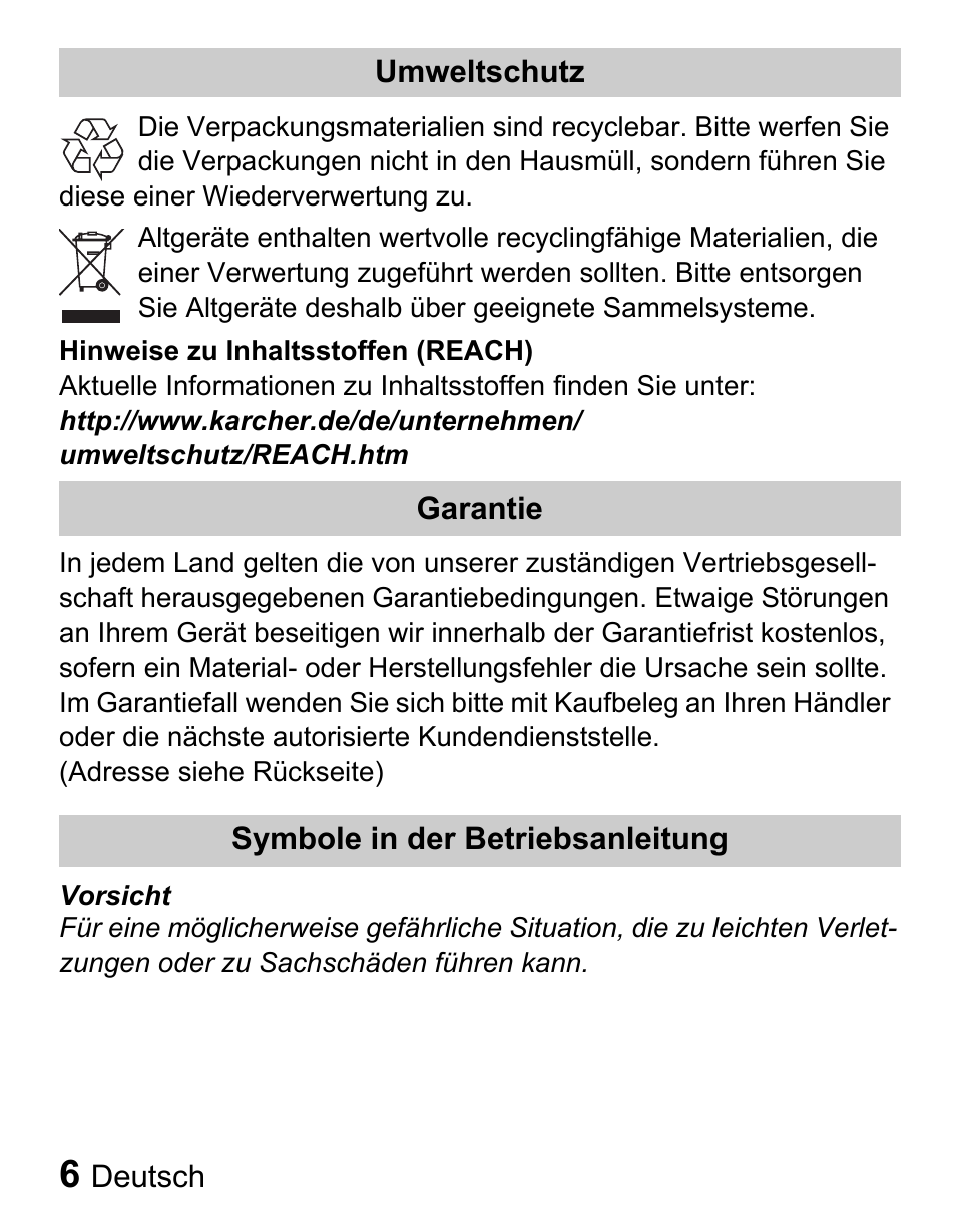 Karcher Centralina irrigazione WT 4-000 User Manual | Page 6 / 86