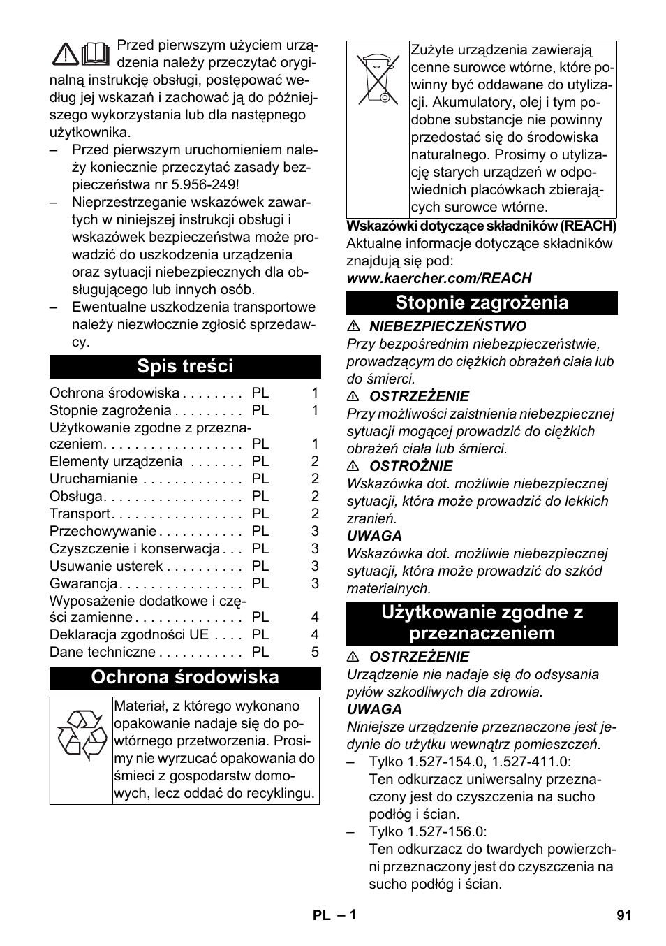 Karcher T 10-1 Adv User Manual | Page 91 / 144