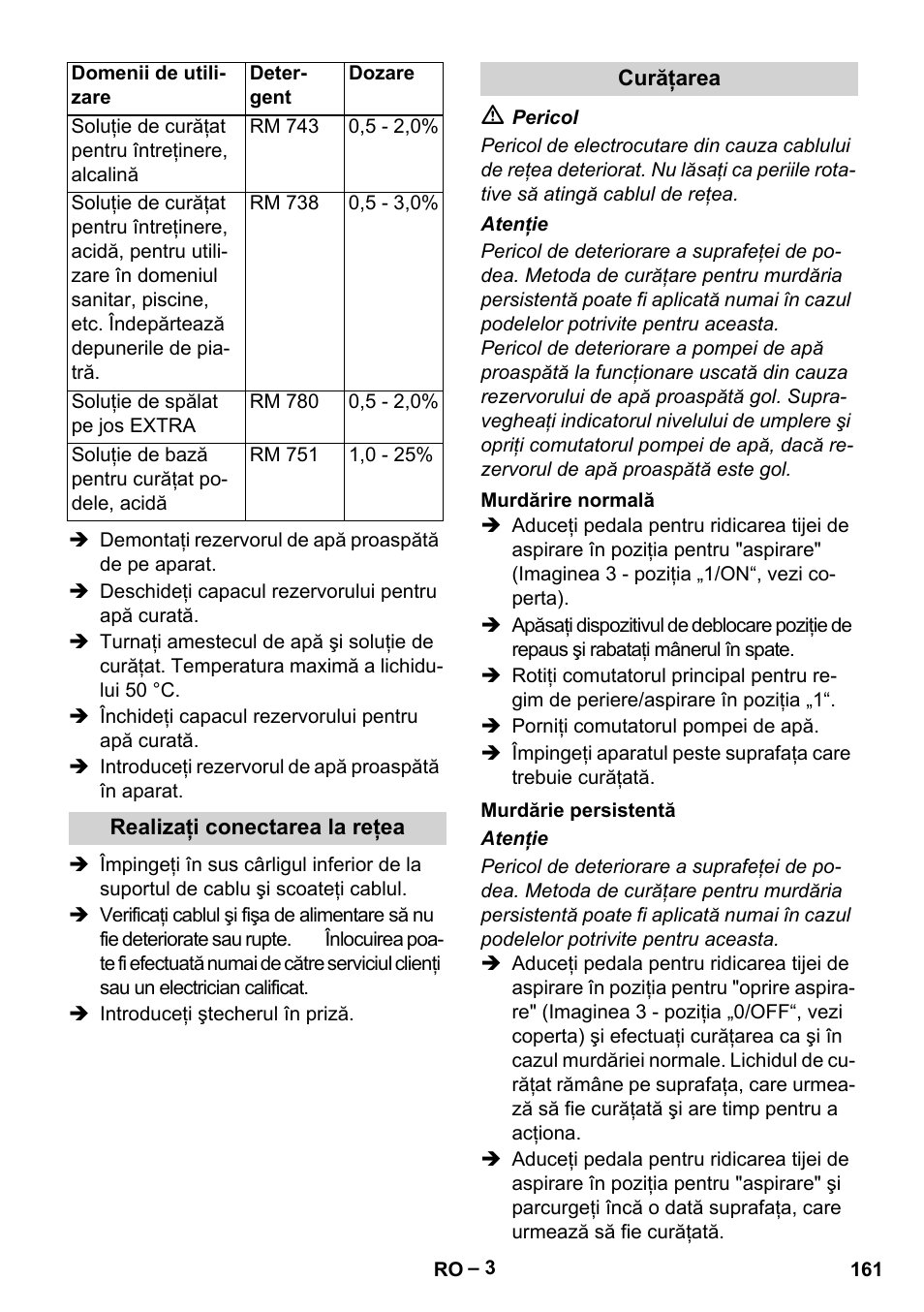 Karcher BR 30-4 C Adv User Manual | Page 161 / 244