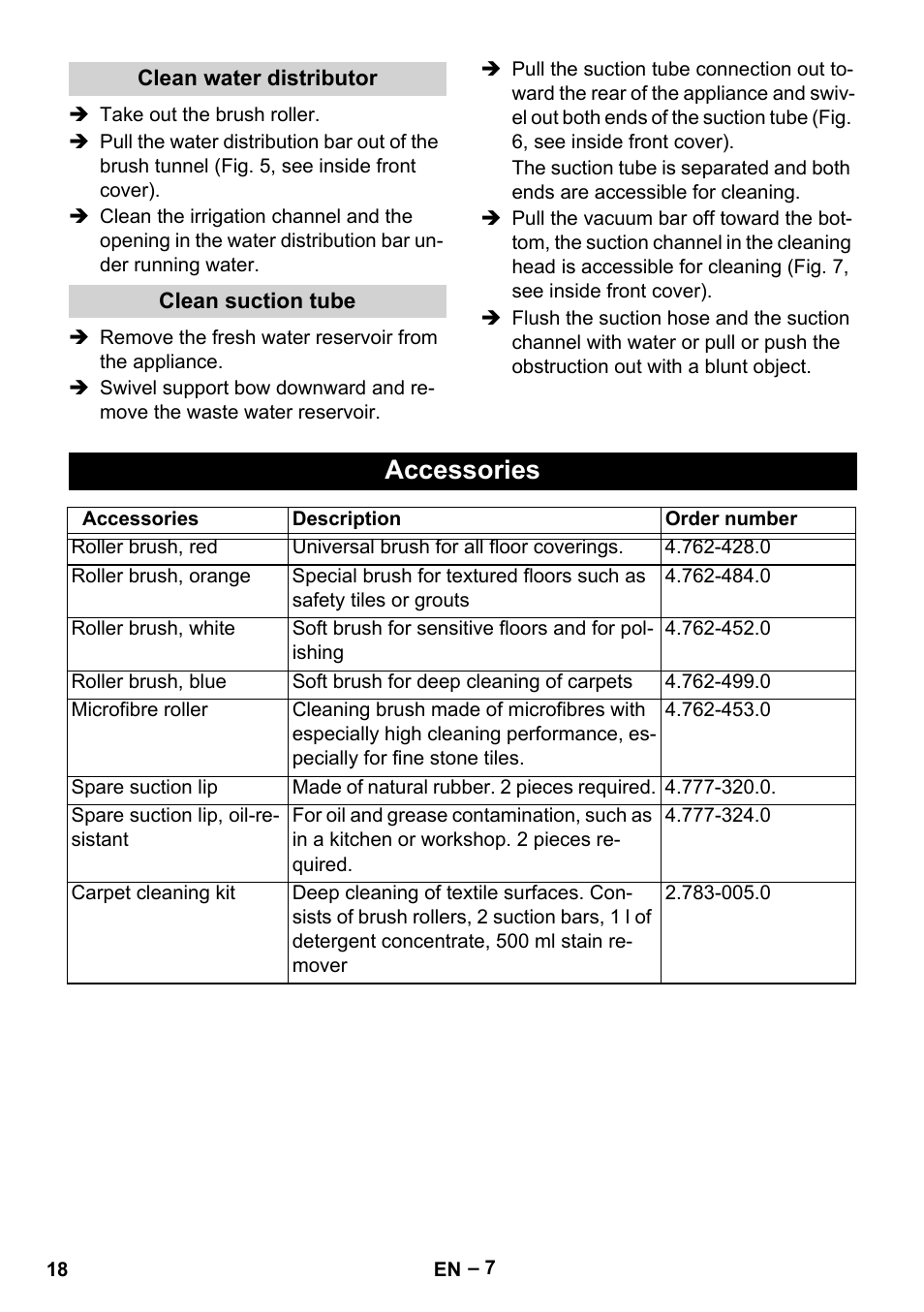 Accessories | Karcher BR 30-4 C Adv User Manual | Page 18 / 244