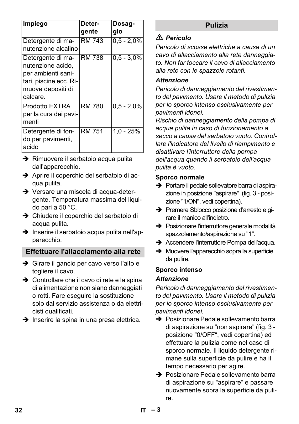 Karcher BR 30-4 C Adv User Manual | Page 32 / 244