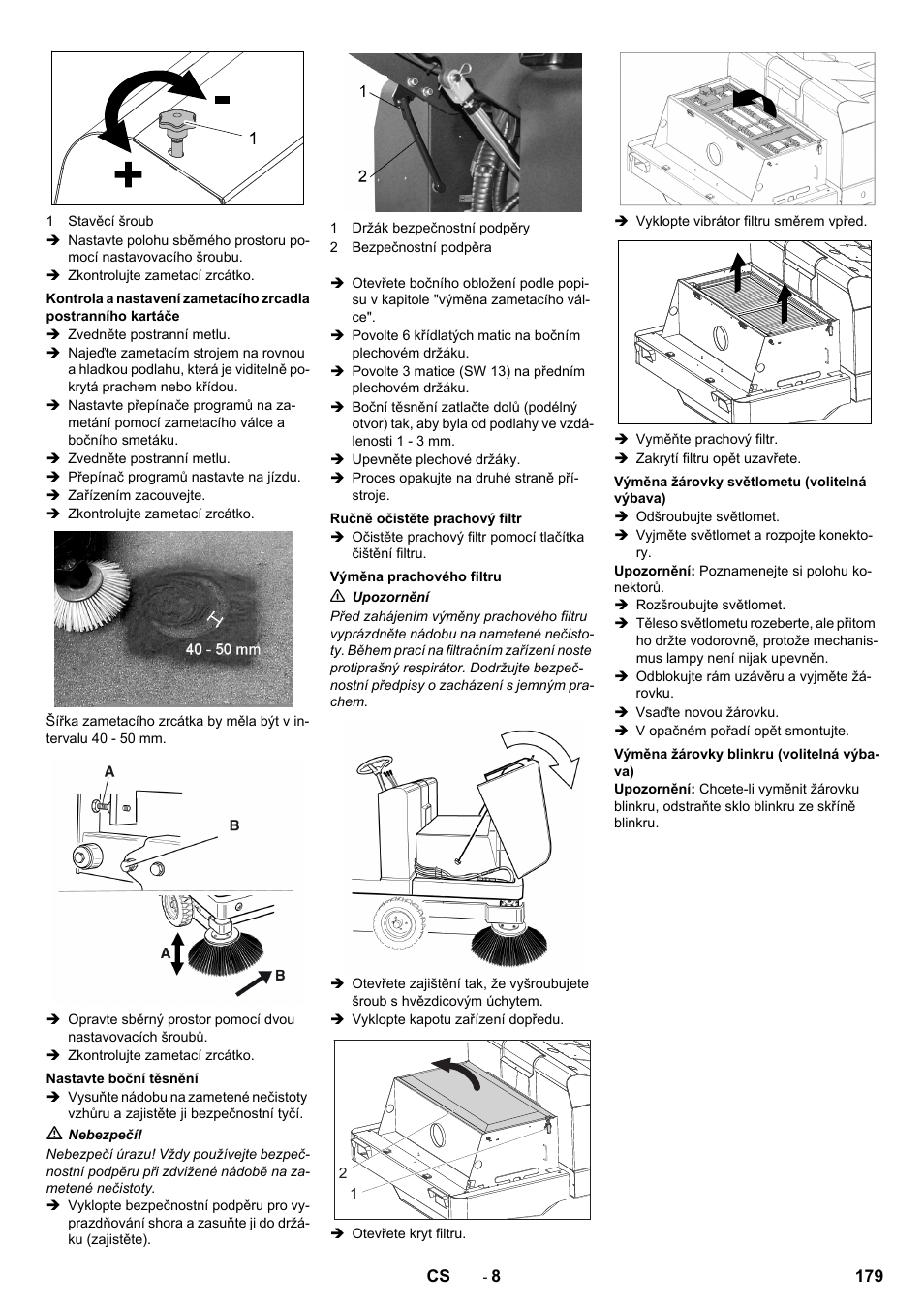 Karcher KM 150-500 BAT User Manual | Page 179 / 332