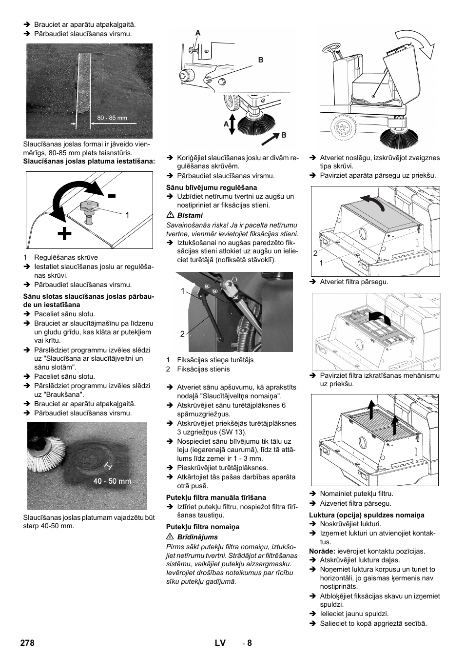 Karcher KM 150-500 BAT User Manual | Page 278 / 332