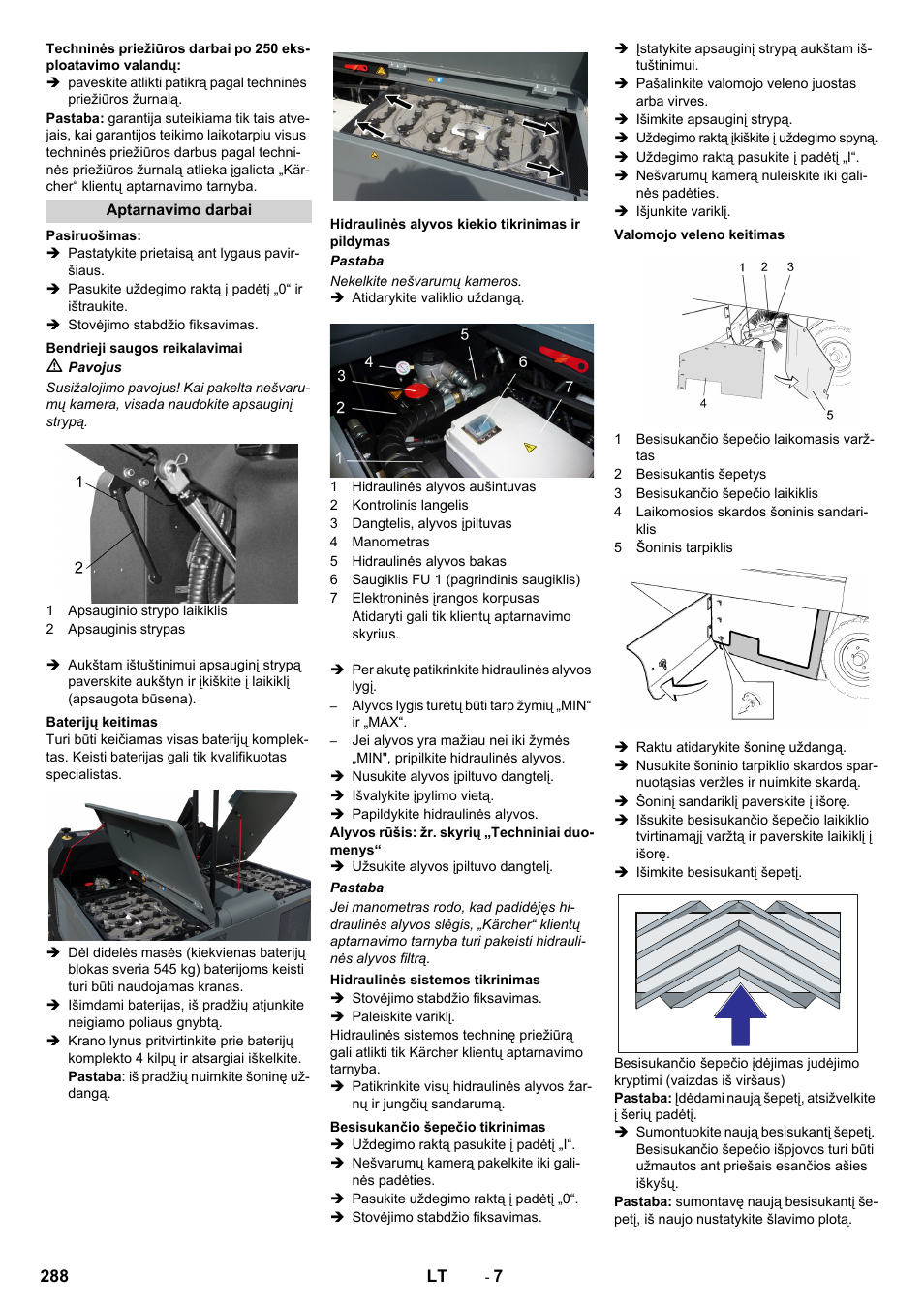 Karcher KM 150-500 BAT User Manual | Page 288 / 332