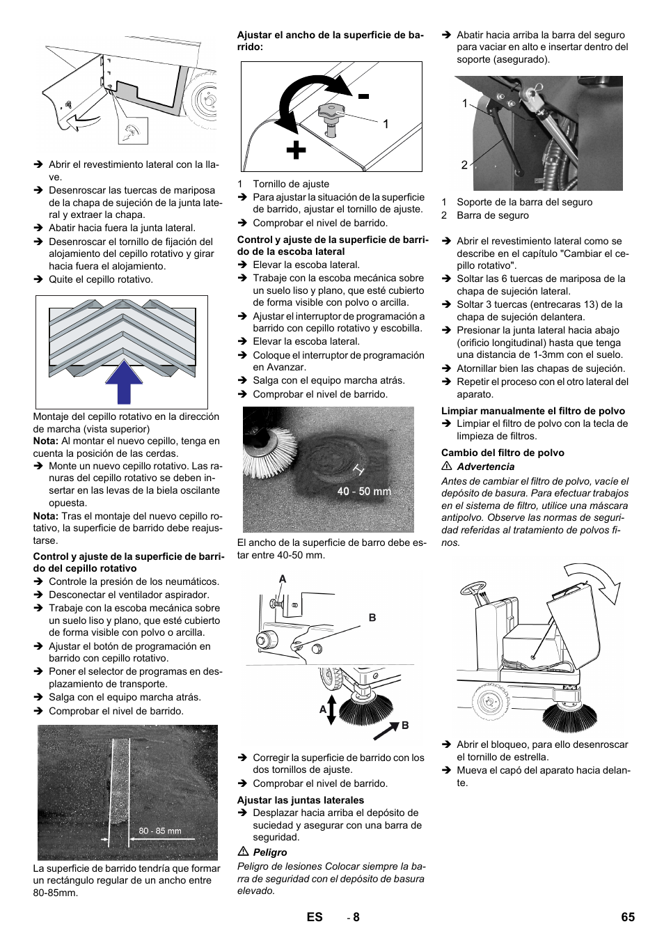 Karcher KM 150-500 BAT User Manual | Page 65 / 332