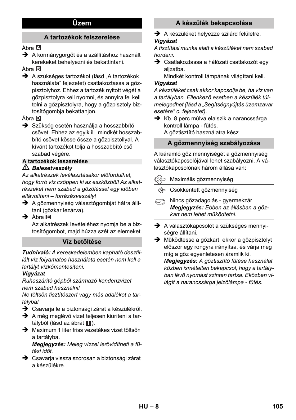 Karcher SC 1-020 User Manual | Page 105 / 202