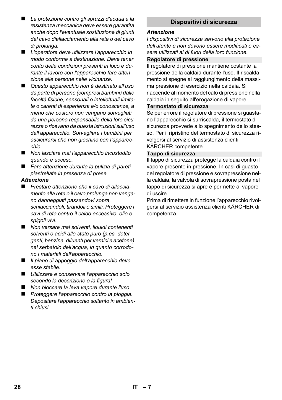 Karcher SC 1-020 User Manual | Page 28 / 202