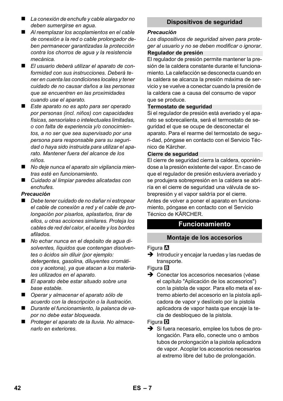 Karcher SC 1-020 User Manual | Page 42 / 202