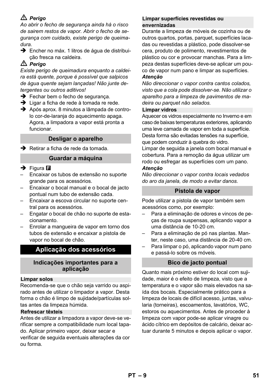 Karcher SC 1-020 User Manual | Page 51 / 202