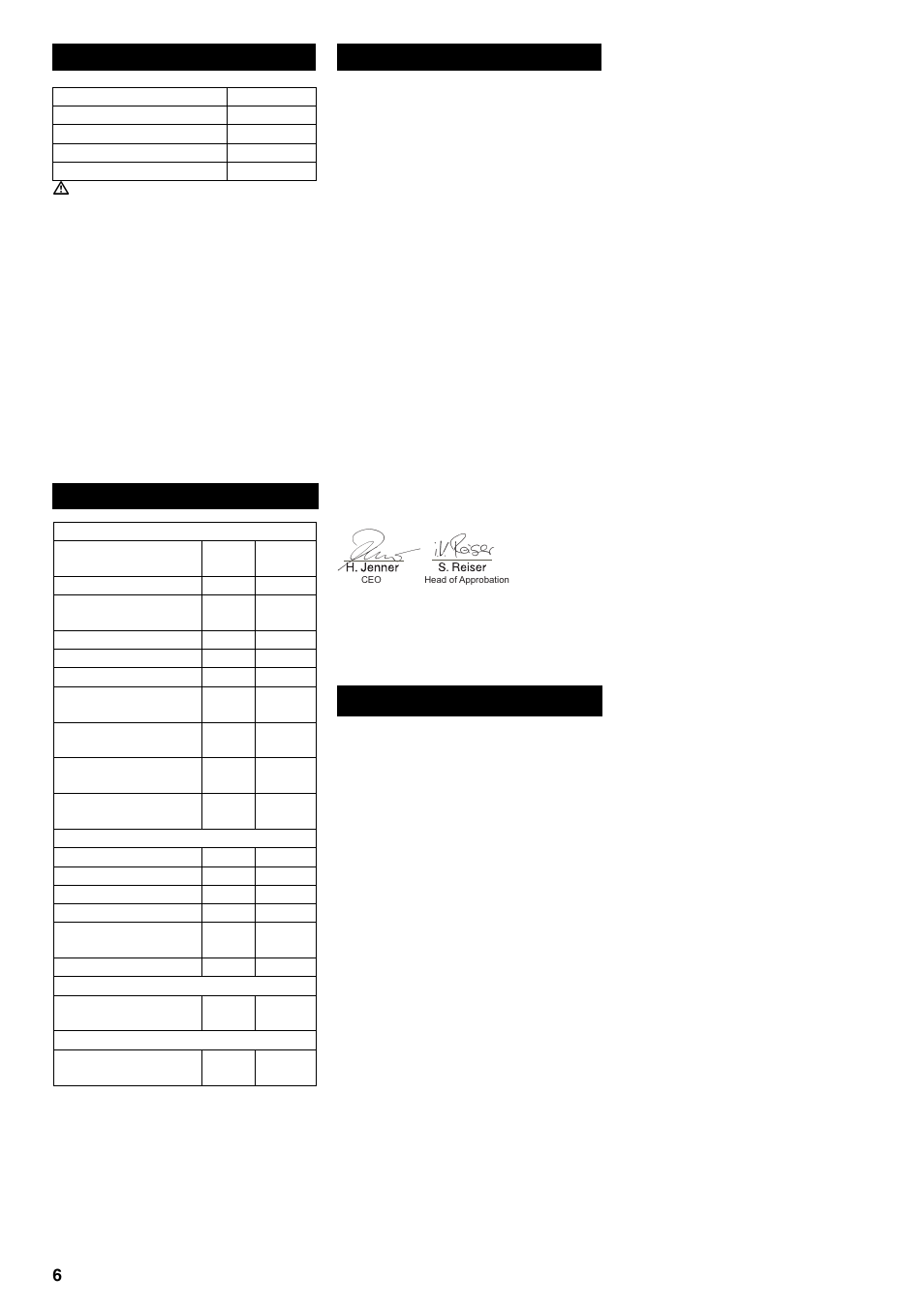 Zubehör und ersatzteile, Technische daten, Ce-erklärung | Garantie | Karcher BRC 45-45 C User Manual | Page 6 / 112