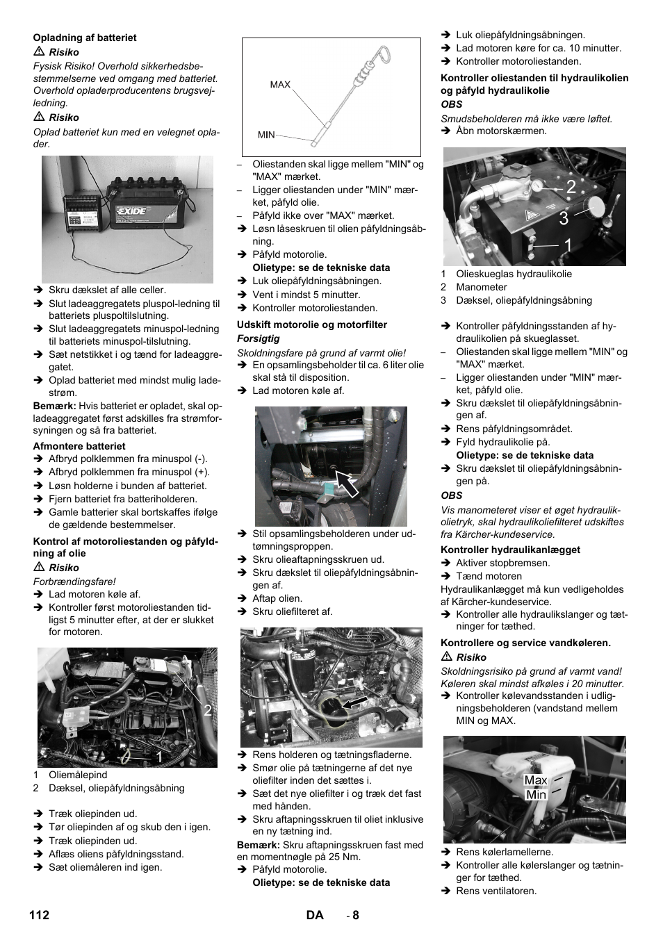 Karcher KM 170-600 D User Manual | Page 112 / 428