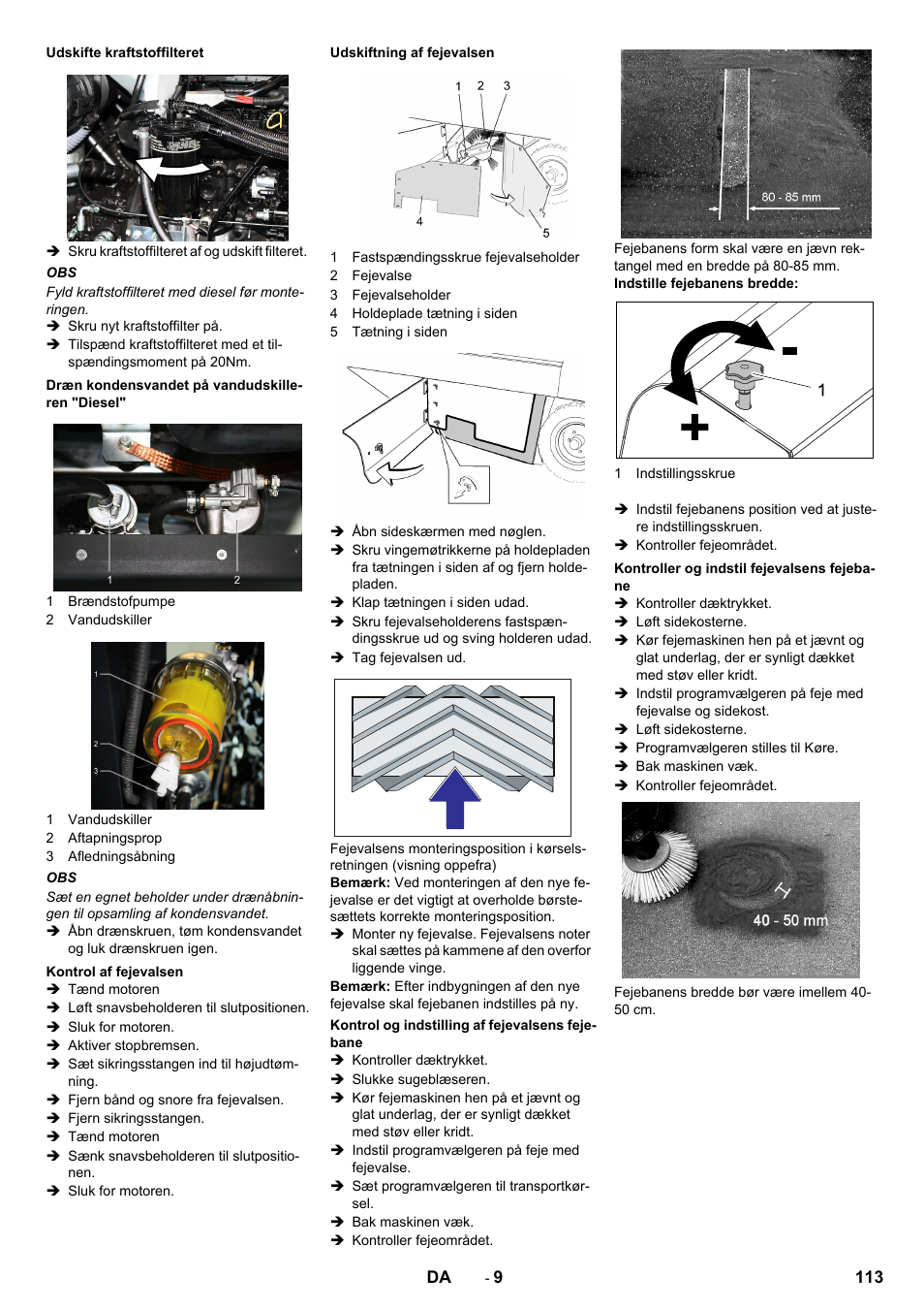 Karcher KM 170-600 D User Manual | Page 113 / 428