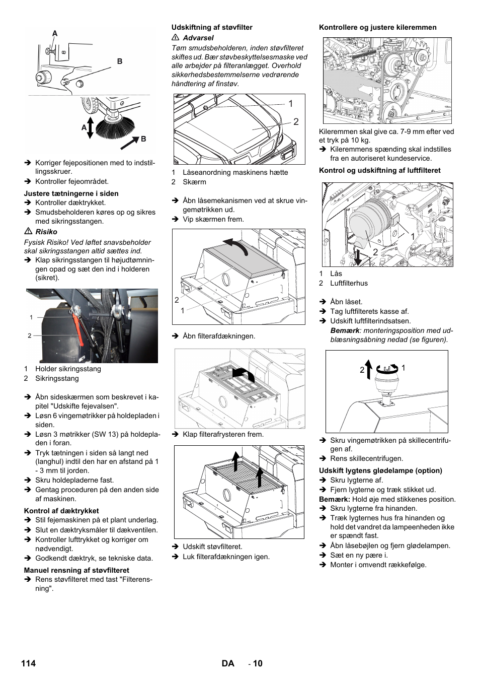 Karcher KM 170-600 D User Manual | Page 114 / 428