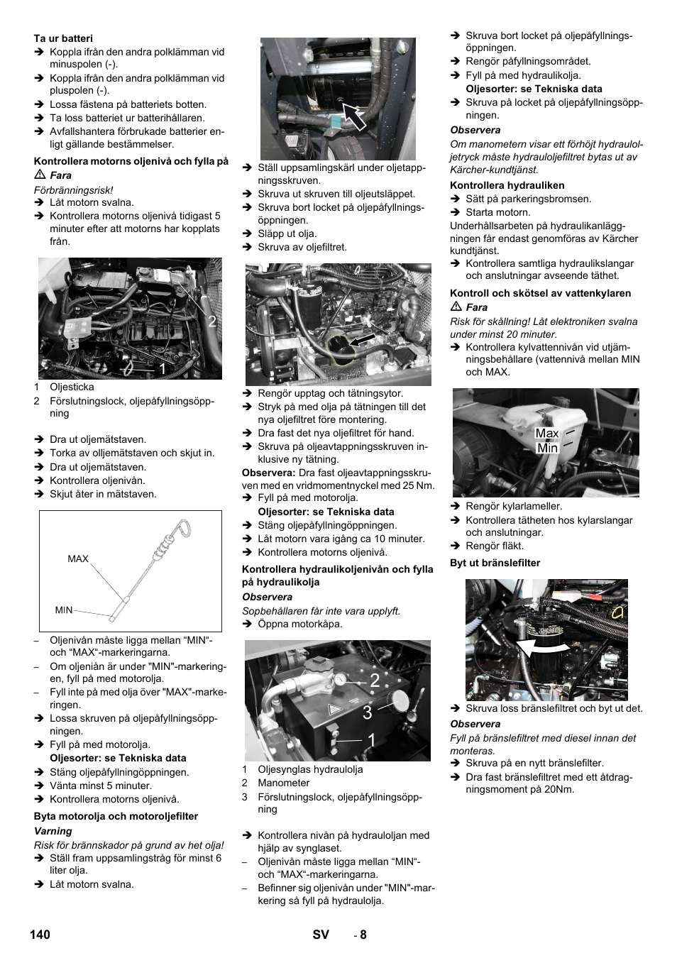 Karcher KM 170-600 D User Manual | Page 140 / 428