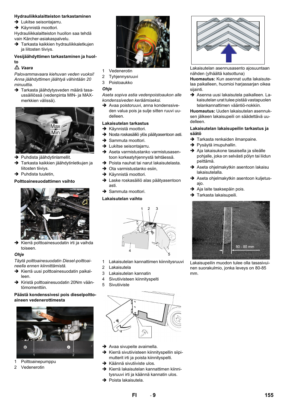 Karcher KM 170-600 D User Manual | Page 155 / 428