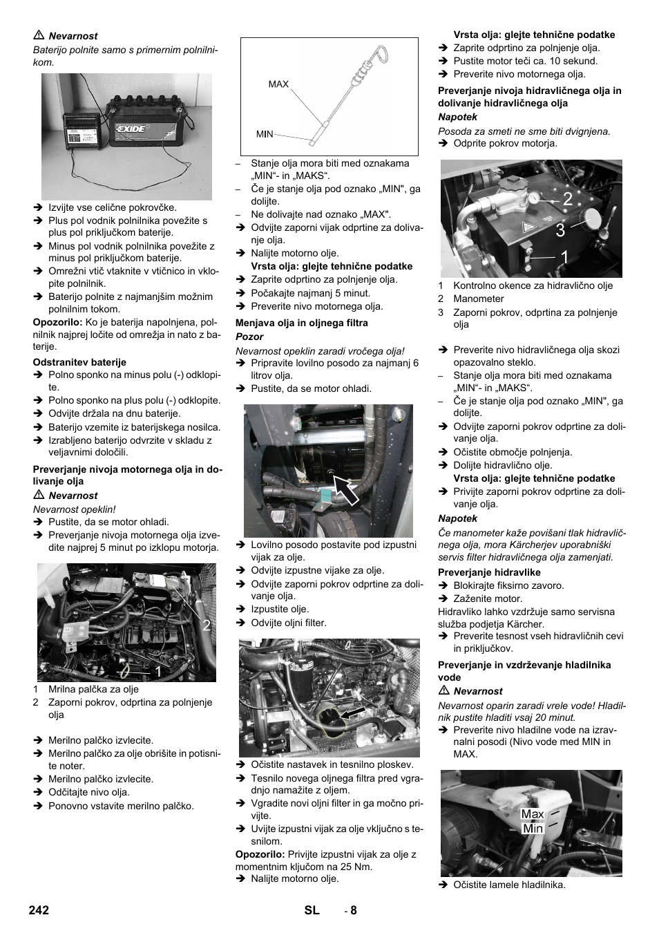 Karcher KM 170-600 D User Manual | Page 242 / 428