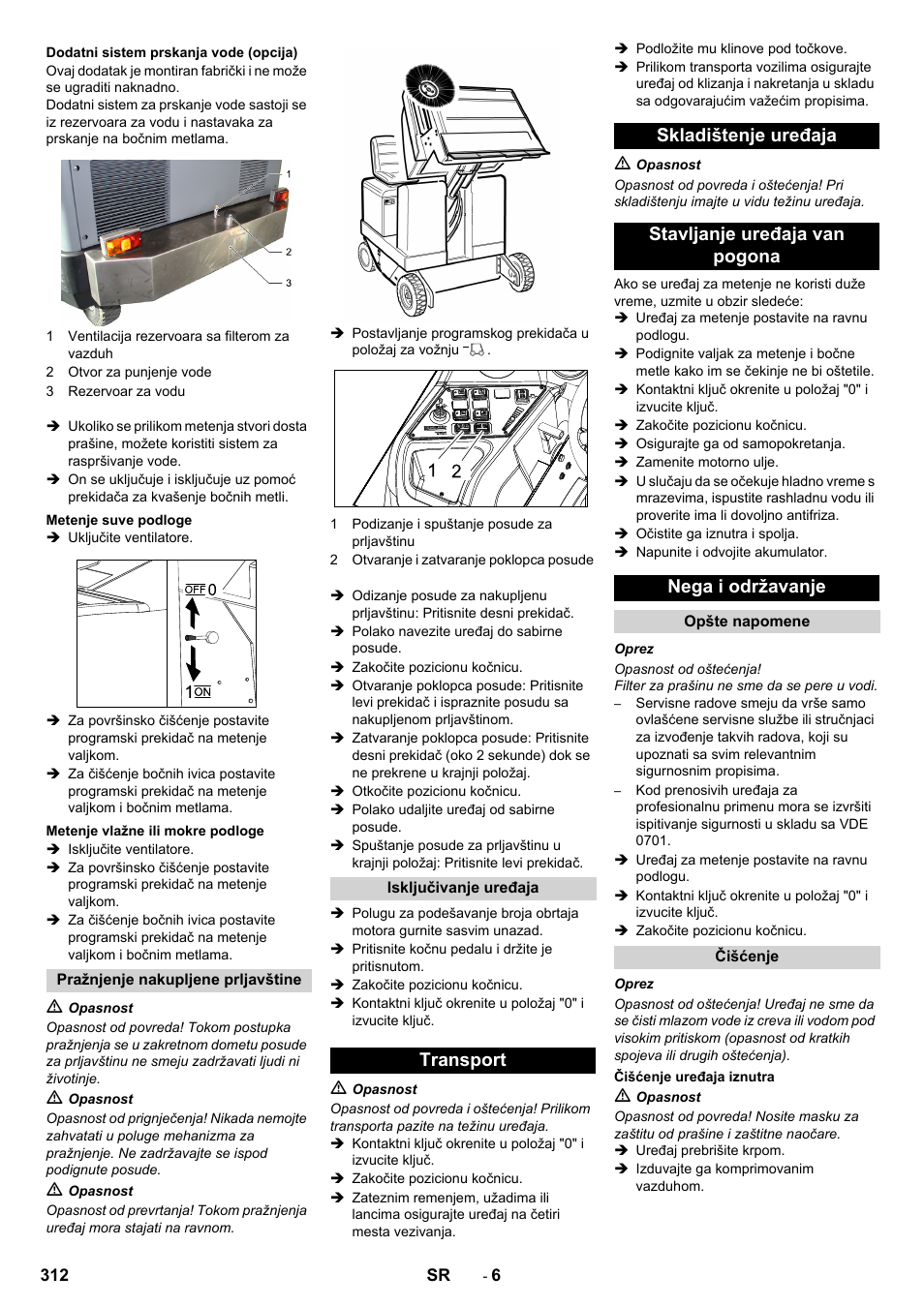 Karcher KM 170-600 D User Manual | Page 312 / 428