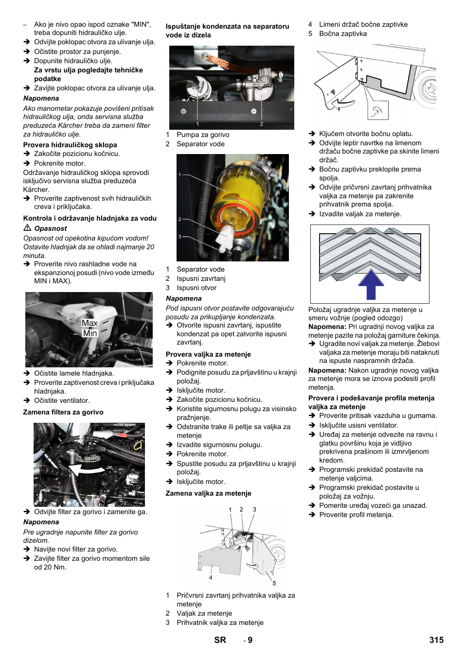 Karcher KM 170-600 D User Manual | Page 315 / 428