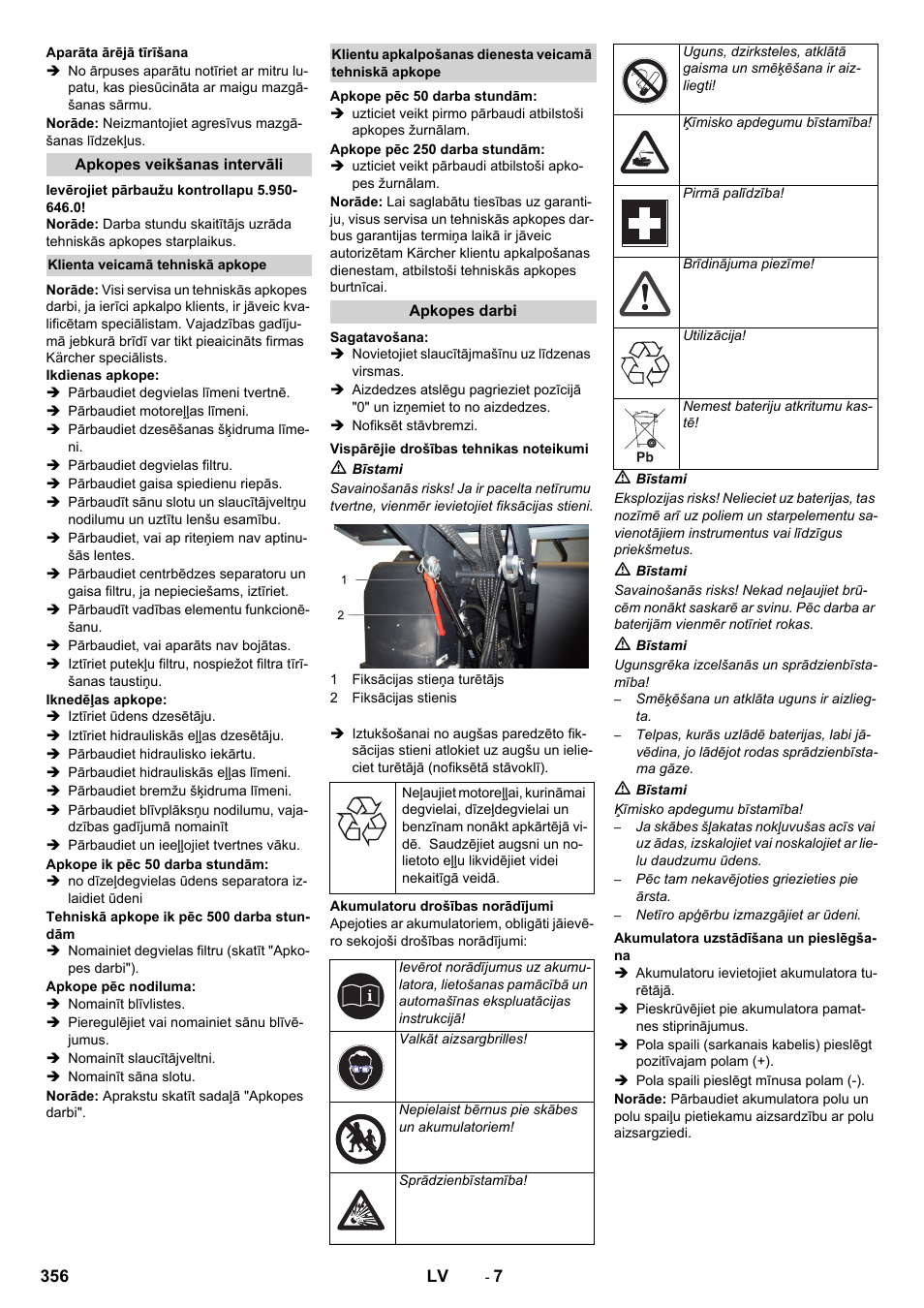 Karcher KM 170-600 D User Manual | Page 356 / 428