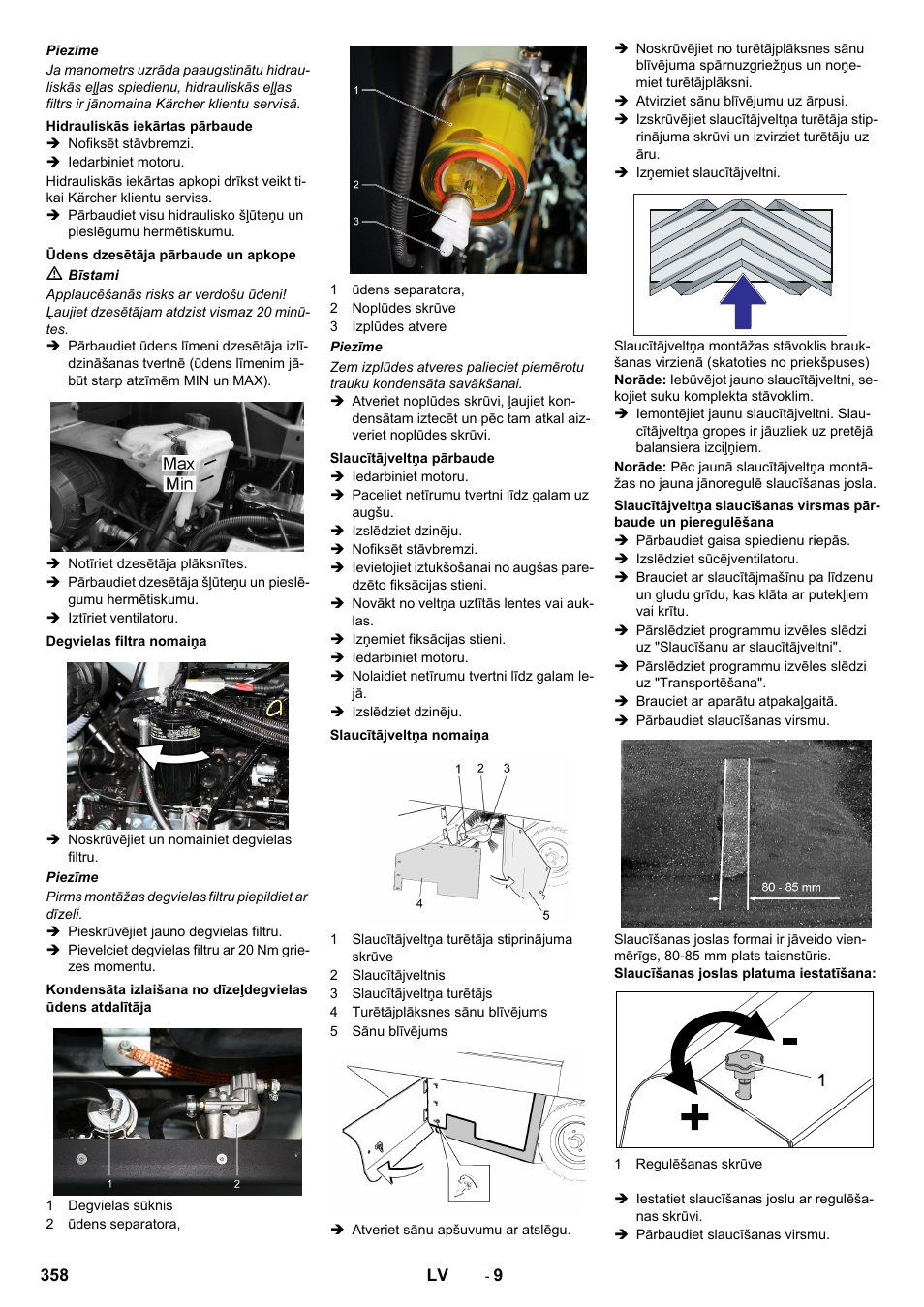 Karcher KM 170-600 D User Manual | Page 358 / 428