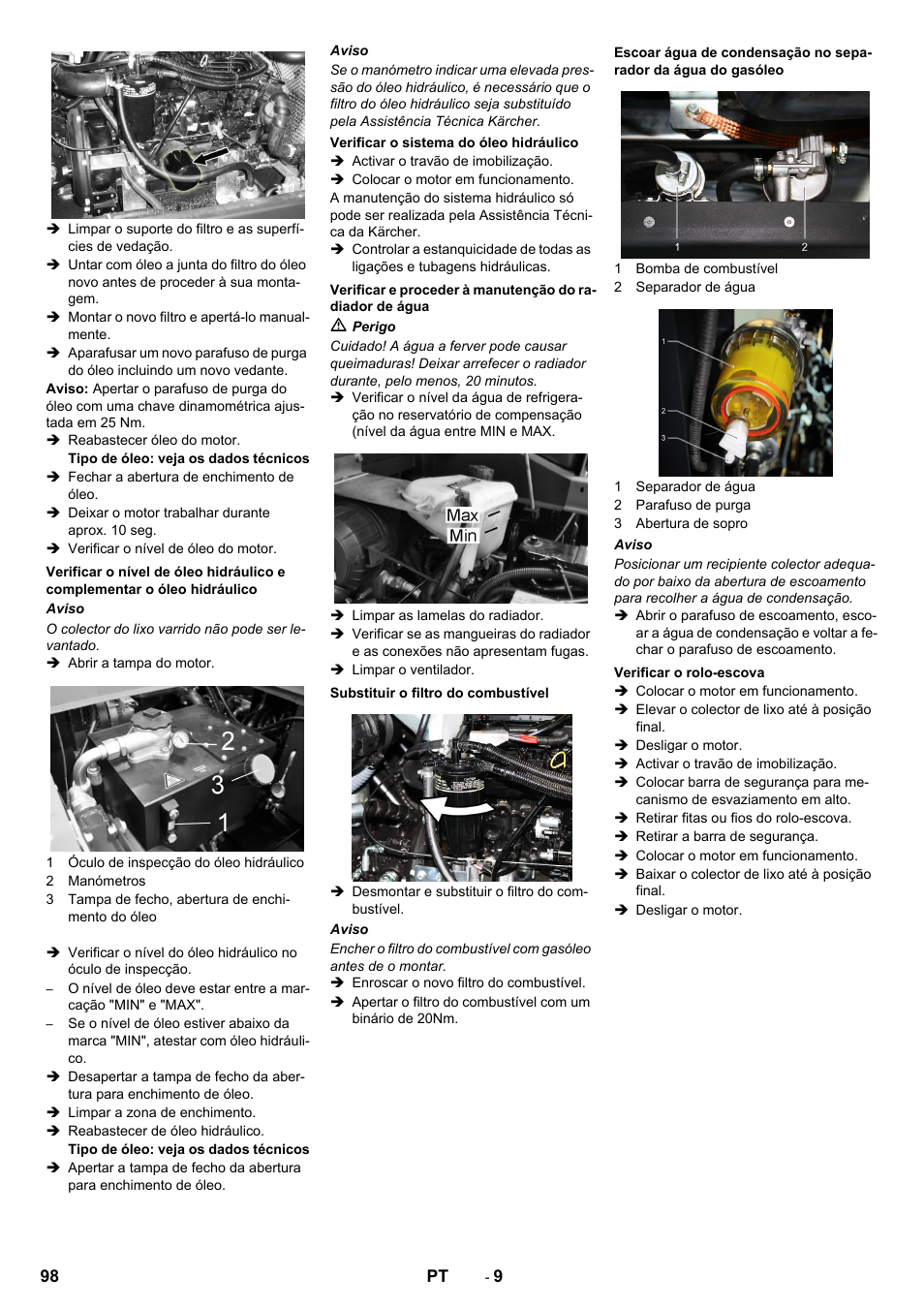 Karcher KM 170-600 D User Manual | Page 98 / 428