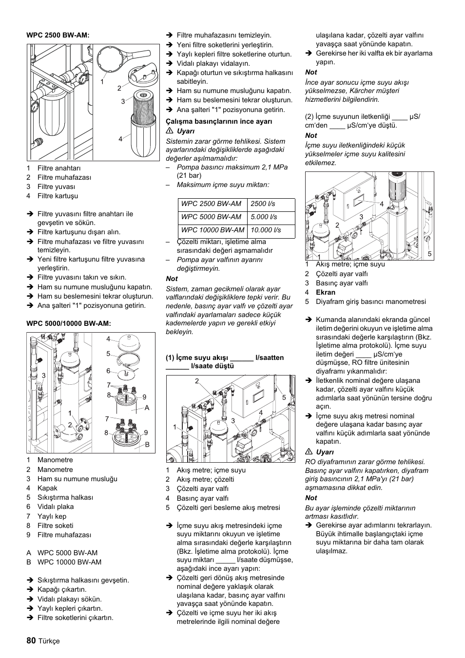 Karcher Úpravna vody WPC 5000 CD User Manual | Page 80 / 98