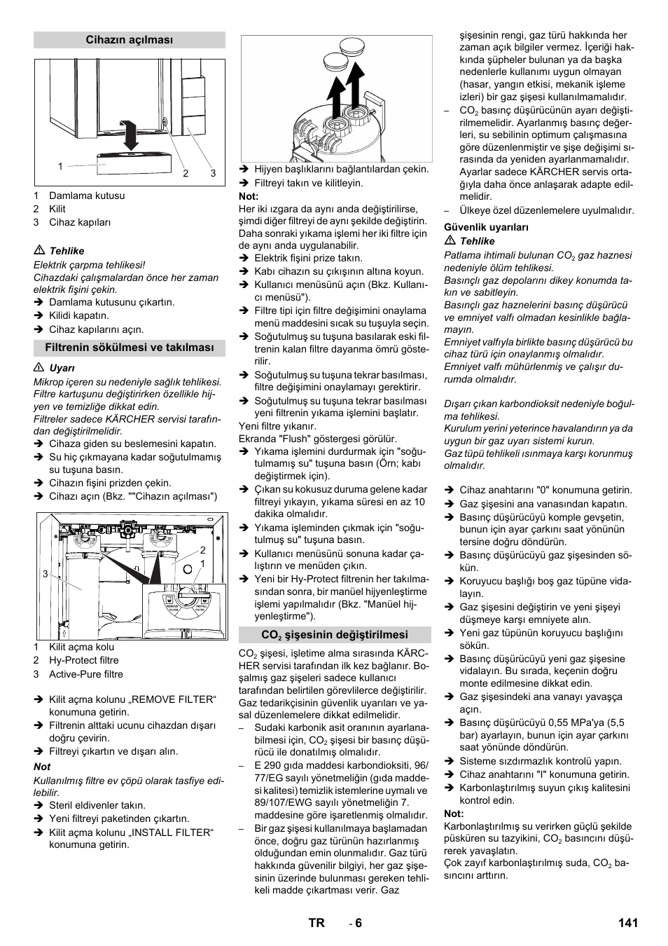 Karcher WPD 100 T AC User Manual | Page 141 / 316