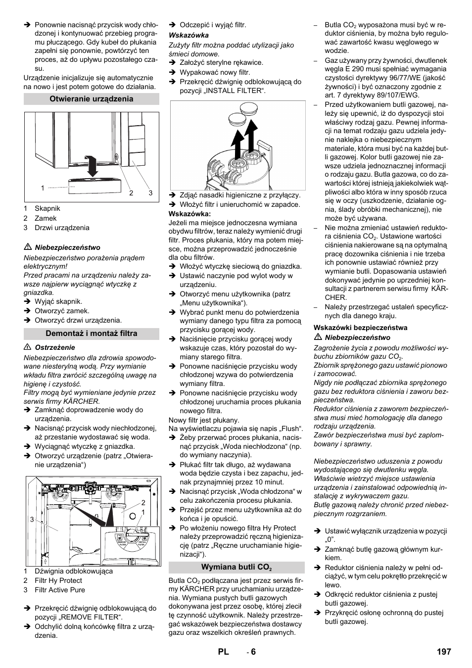 Karcher WPD 100 T AC User Manual | Page 197 / 316