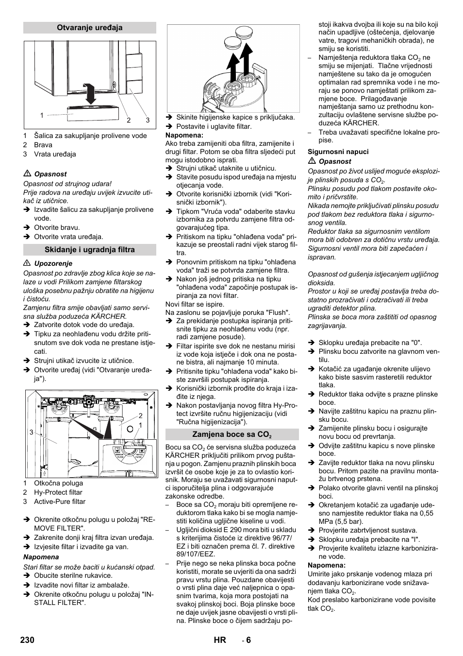 Karcher WPD 100 T AC User Manual | Page 230 / 316