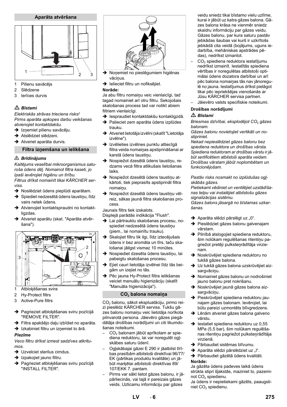 Karcher WPD 100 T AC User Manual | Page 275 / 316