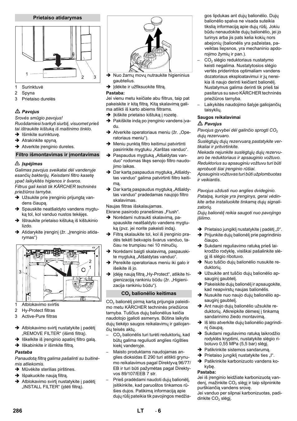 Karcher WPD 100 T AC User Manual | Page 286 / 316