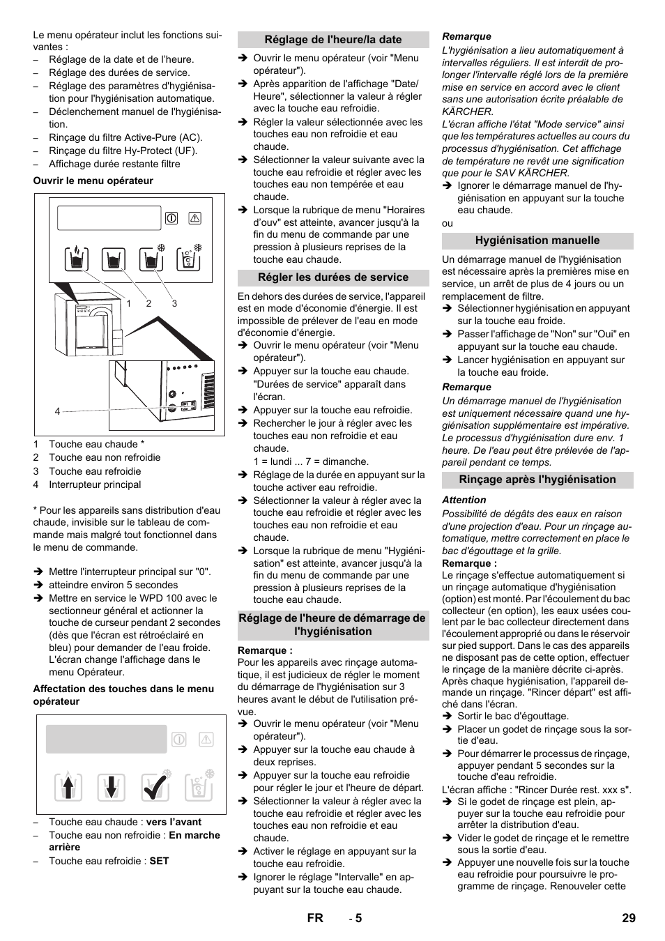 Karcher WPD 100 T AC User Manual | Page 29 / 316
