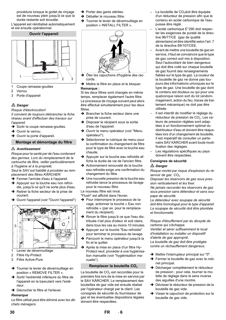 Karcher WPD 100 T AC User Manual | Page 30 / 316