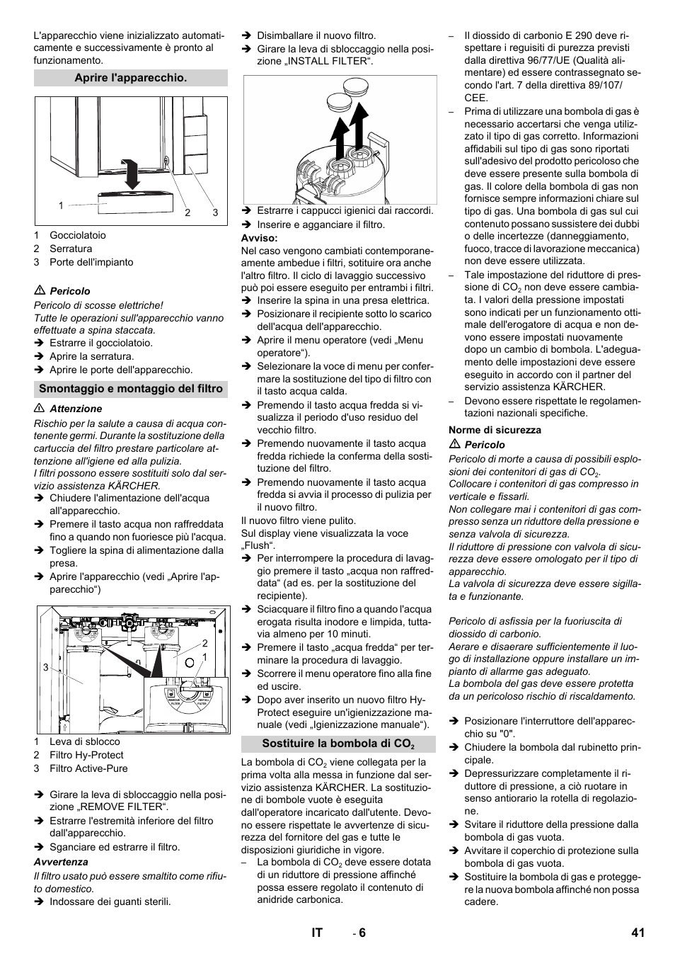 Karcher WPD 100 T AC User Manual | Page 41 / 316