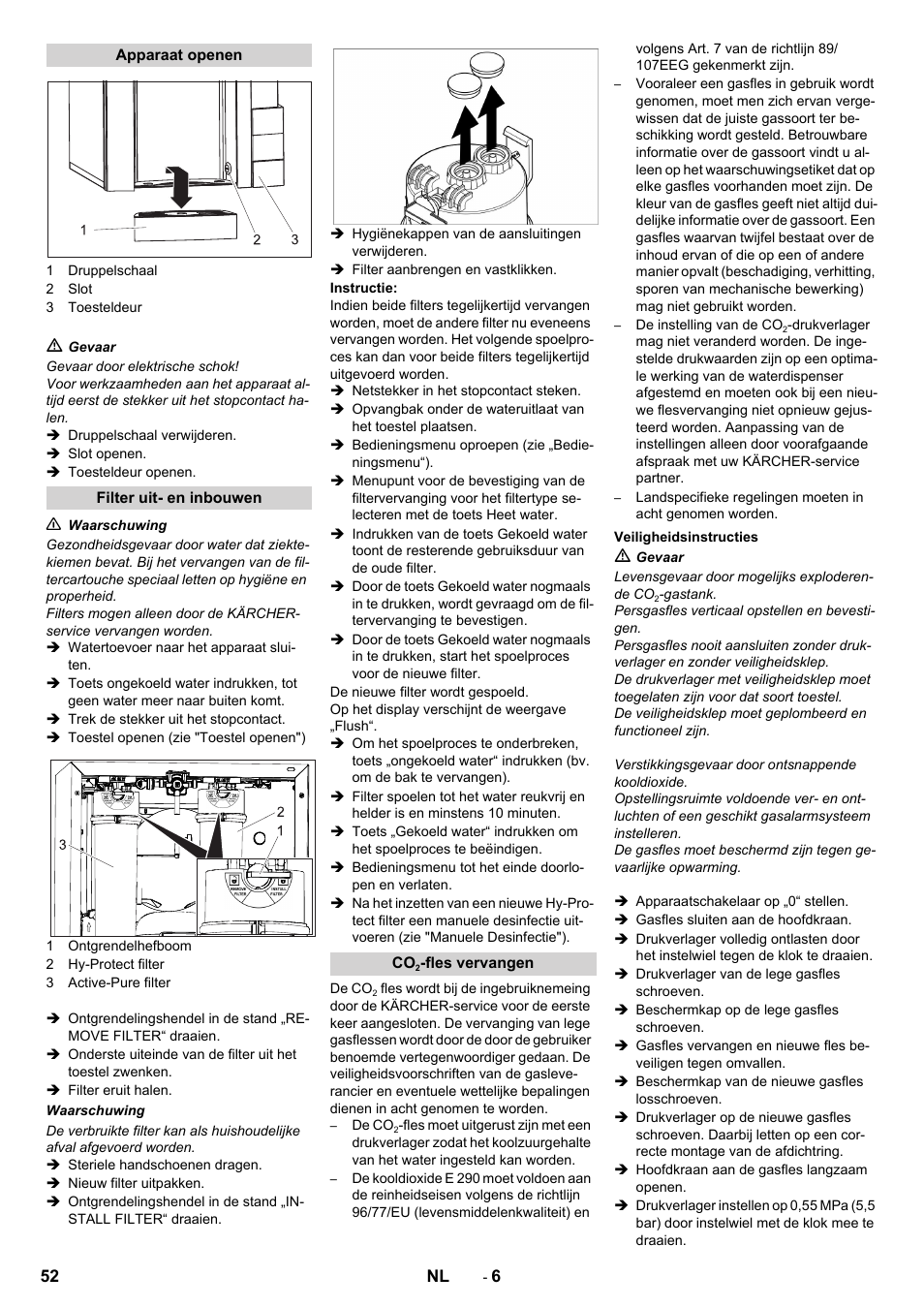 Karcher WPD 100 T AC User Manual | Page 52 / 316