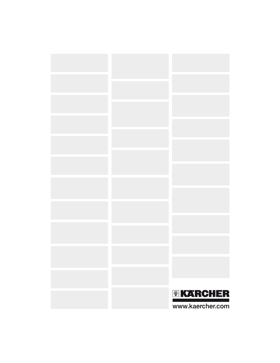 Karcher Parní žehlicí stanice SI 2-600 CB User Manual | Page 88 / 88